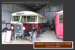 Sunderland Corporation Transport - Leyland Lion bus - BR7132