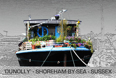 The 'Dunolly' - Shoreham houseboat - 27.6.2011