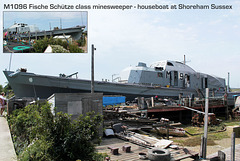 M1096 'Fische' - Shoreham houseboat - 27.6.2011