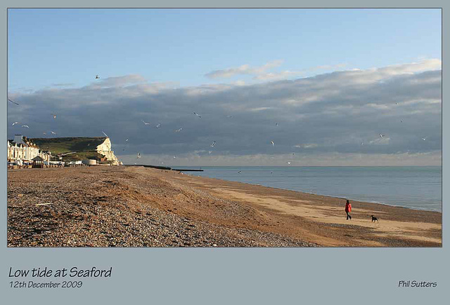Low tide Seaford 12 12 09
