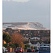 Seaford Head from East Blatchington - first snow of winter 2010/11 -  28.11.2010