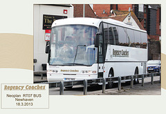 Regency Coaches of Lewes -  RT07 BUS - Newhaven - 18.3.2013