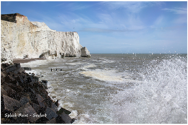Splash Point lives up to its name - Seaford - 27.4.2012