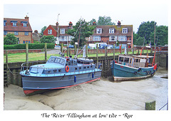 The River Tillingham, Rye, at low tide - 27.7.2005