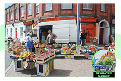 Newhaven Market- 10.8.2013 - fruit & veg