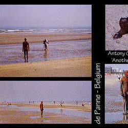 Gormley's - Another Place - de Panne, Belgium - now at Morecambe Bay via London's South Bank complex.