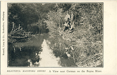 A View near Carman on the Boyne River.