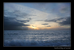 Seaford Bay at sunset - 23.11.2012