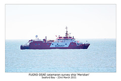 Meridian survey ship Seaford 23 3 2011