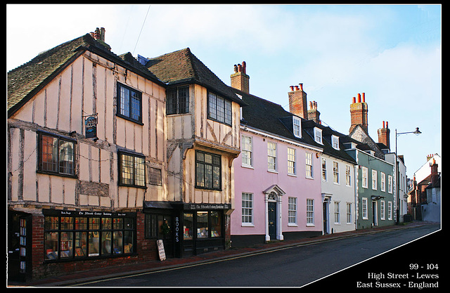99 to 104 High Street - Lewes -  East Sussex - 11.12.2009