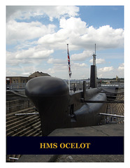 HMS Ocelot Chatham  Historic Dockyard