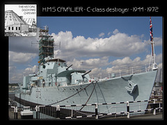 HMS Cavalier - The Historic Dockyard Chatham - 25.8.2006