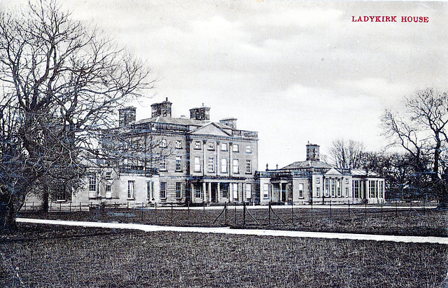 Ladykirk House, Borders, Scotland (Demolished 1966)