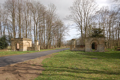 Former lodges to Howsham Hall, North Yorkshire