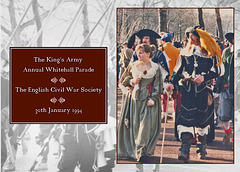 English Civil War Cavalier & Lady - Whitehall - January 1994