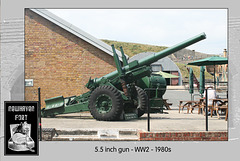 Newhaven Fort - 5.5in BL gun - 6.8.2009