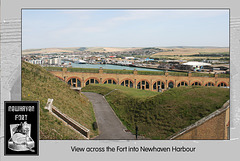 Newhaven Fort view to Harbour - 6.8.2009