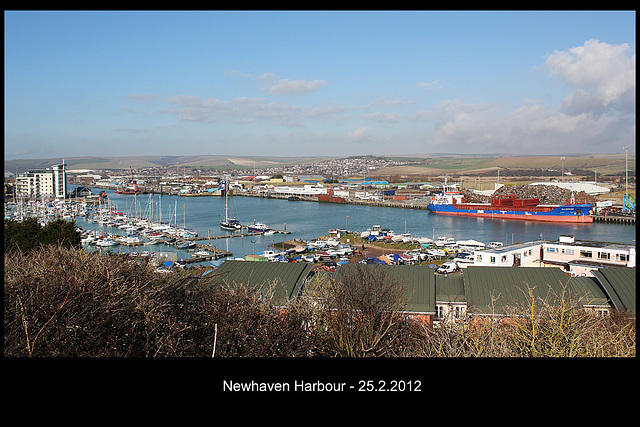 Newhaven Harbour 25.2.2012