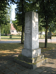 Denkmal in Ruhlsdorf Weltkriege/2