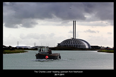 'Charles Lower' on the Sussex Ouse north of Newhaven - 26.11.2011