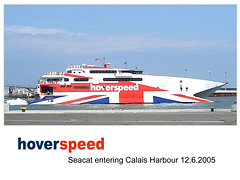 Hoverspeed Seacat Calais  12 6 2005