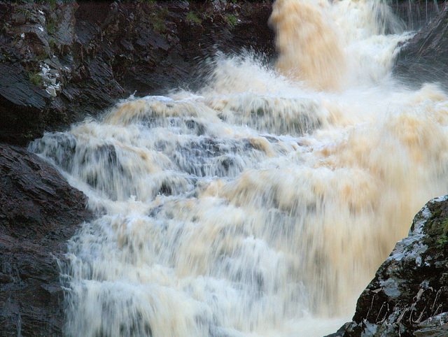 Waterfall By Fain Bridge