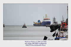 Newhaven Harbour - UKD ORCA & Wyepull - 25.6.2012