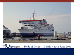 Pride of Dover Calais 12 6 2005