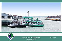 Spirit of Gosport Portsmouth 22 8 2012