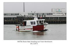NN 756 Rosie Mae - Newhaven - 26.2.2013