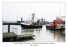 Trawler SM63 Jack Henry - Newhaven - 26.2.2013