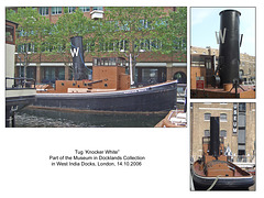 Tug Knocker White WI Docks London 14 10 06