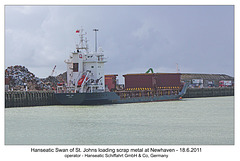 Hanseatic Swan - Newhaven - 18.6.2011