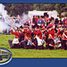 Fort Amherst's Napoleonic period reenactors at Peckham Rye defend their square c1999