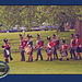 Fort Amherst's Napoleonic period reenactors at Peckham Rye march on - c1999