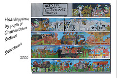 Chas Dickens School eco-mural