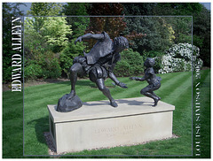 Edward Alleyn - sculpted by Louise Simson