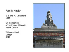 Family Health - Walworth - EJ & AT Bradford - 1937