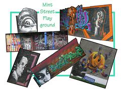 Mint Street Playground collage