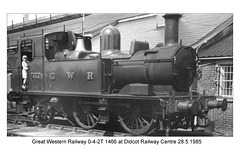 GWR 1466 Didcot Railway Centre - 28.5.1985