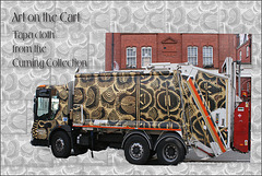 Tapa Cloth design - Art on the Cart - Southwark - 31.1.2009