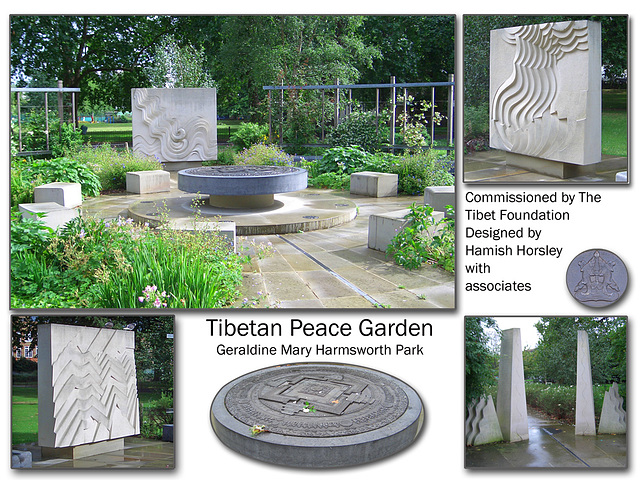 Tibetan Peace Garden - Geraldine Mary Harmsworth Park, London