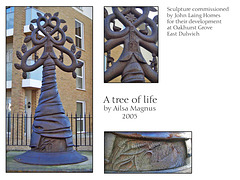 Tree of life - Ailsa Magnus - John Laing Homes - East Dulwich - London