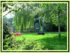 Two Forms  - Barbara Hepworth - formerly in Dulwich Park - London