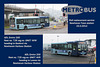 Metrobus rail replacement buses 725 & 729 at Newhaven Town Station - 23.3.2013