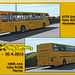 Big Lemon Bus 779 & Coach 905 - westbound through Seaford on 30.4.2013
