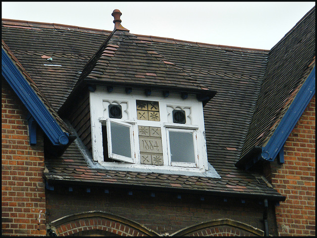 strange attic window