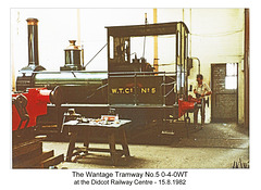 Wantage Tramway 5 - Didcot Railway Centre - 15.8.1982