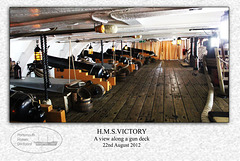 HMS Victory - gun deck - 22.8.2012