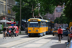 Leipzig 2013 – Tram 2164 on Karl-Liebknecht-Straße